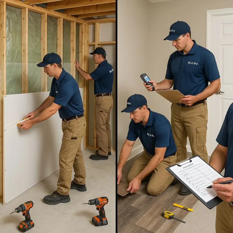 Repairs and Reconstruction process in Pocola, OK